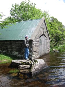 Boathouse on Glanmore lake, Beara Peninsula, Co. Kerry