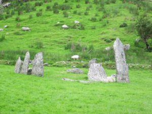 Stone circle in Kerry